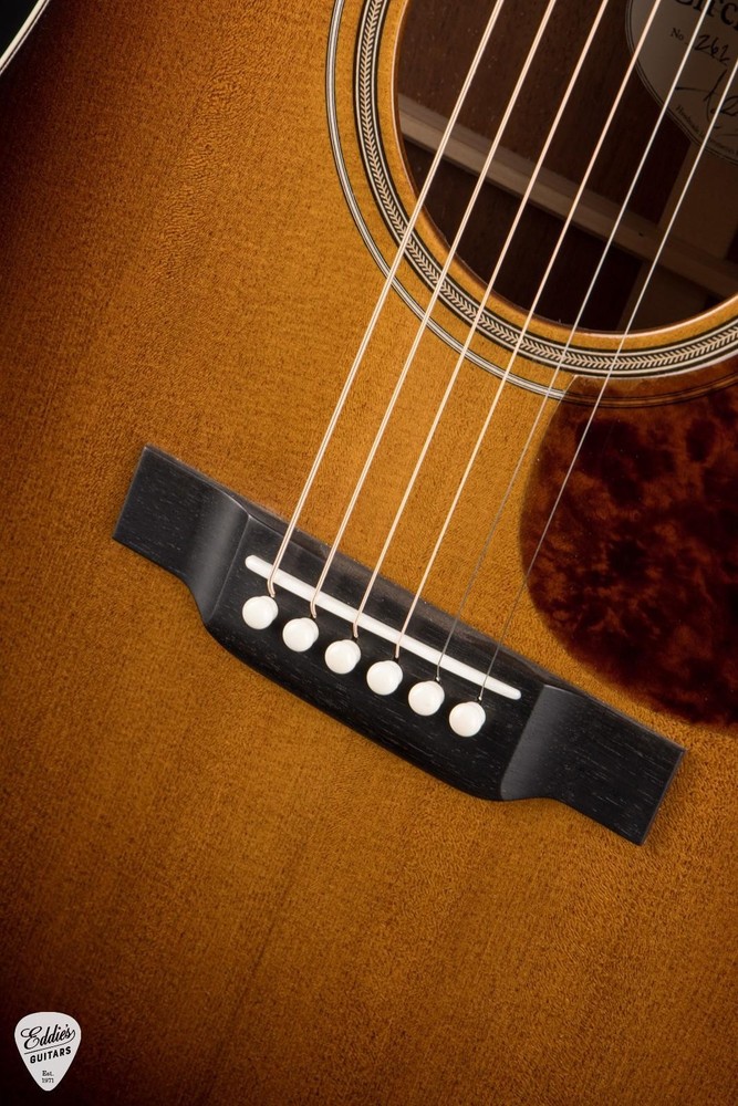 Circle Strings Salvage Dreadnought Burst - Sinker Sitka Spruce & Old Mahogany #2