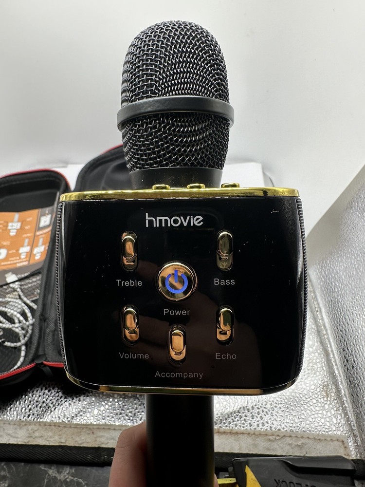 Hmovie Karaoke Microphone Wireless Handhold