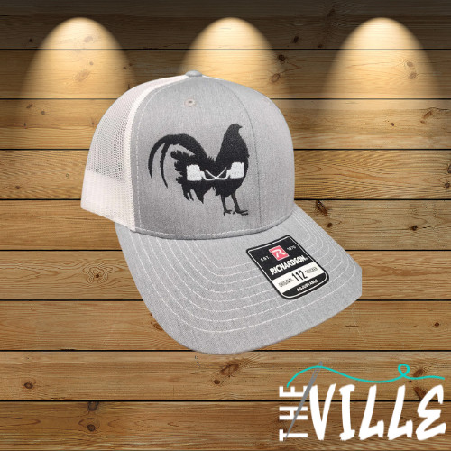 Gamefowl with Gaff Silhouette Hat