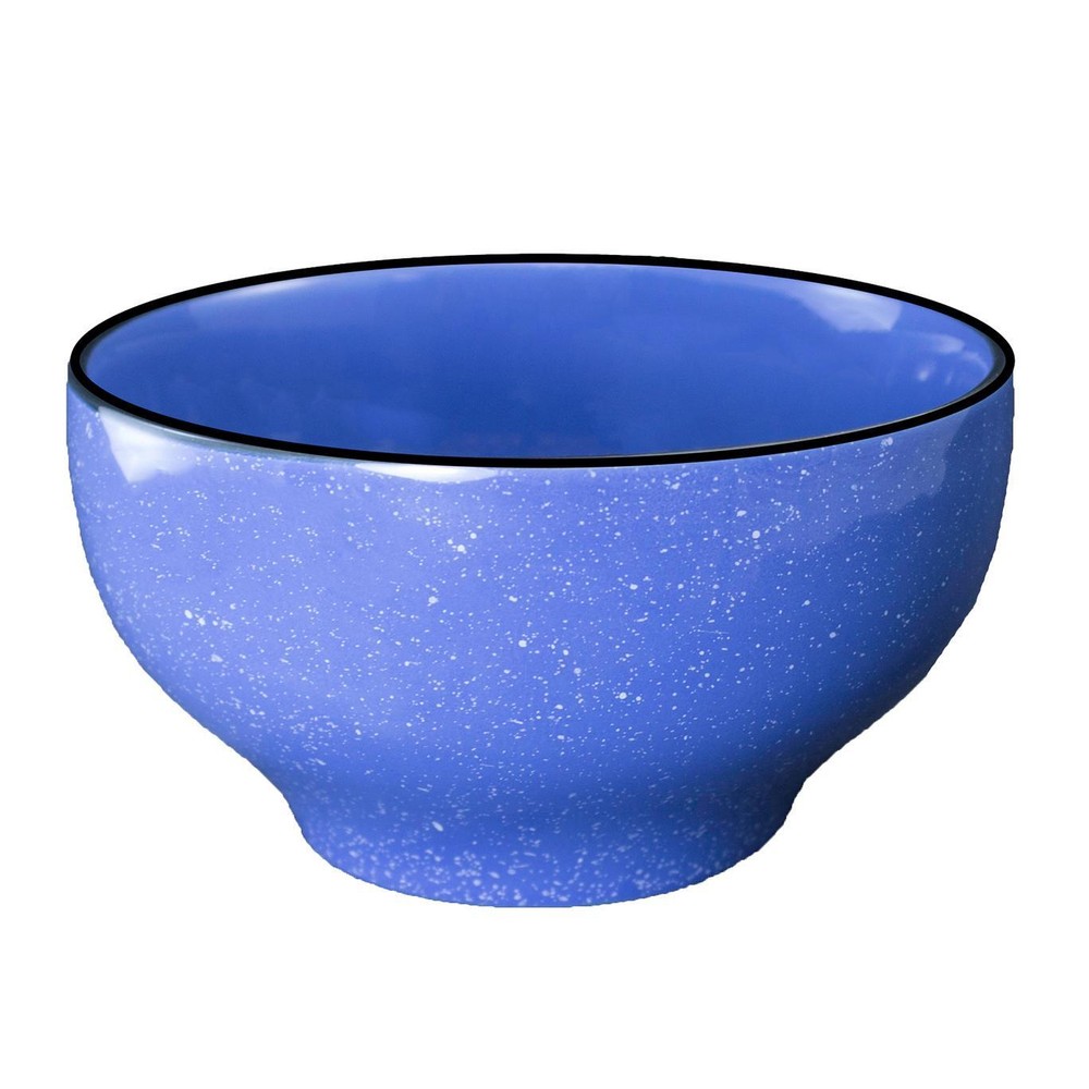 International Tableware, Inc Campfire Speckle Ocean Blue 40 oz Ceramic Bowl