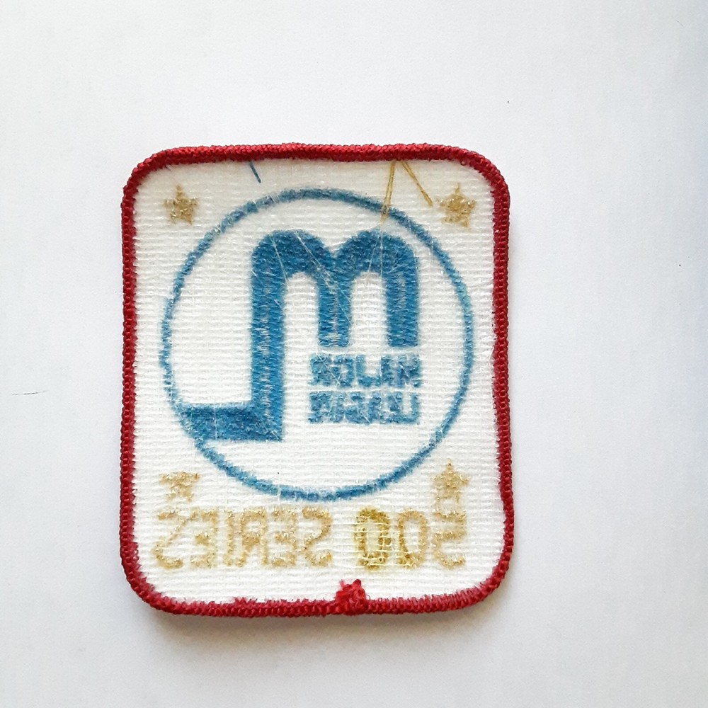 Vintage Bowling Patch Major League 500 Series