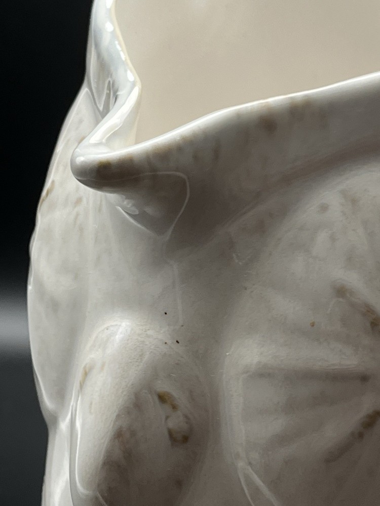 Anthropologie Kylo Owl White Stoneware Pitcher