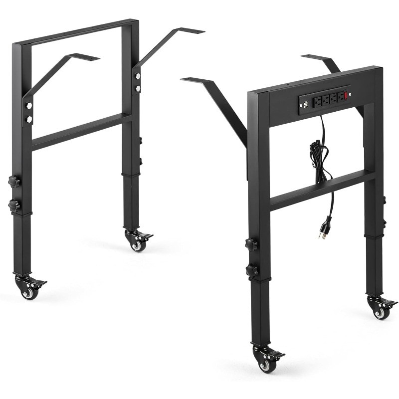 19.6-Inch Depth Workbench Frame, Height Adjustable 28.5" to 33.8"