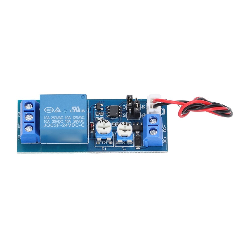 Relay Module Time Delay Board Infinite Cycling Single Timing Modes 24V