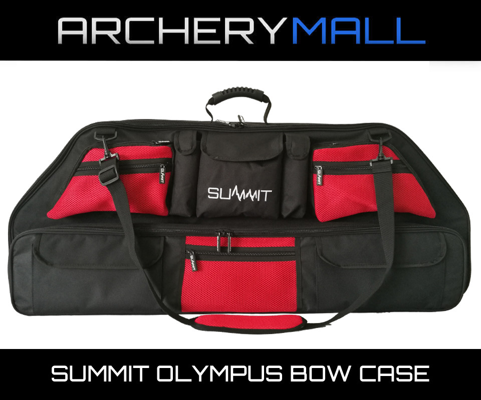 Summit Archery Products Olympus Deluxe Bow Case - RED