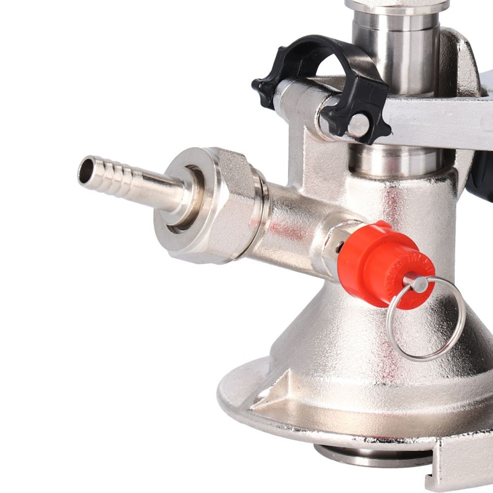 Beer Keg Tap Distributor G5/8 A Type Coupler Connector With Relief Valve Brewing