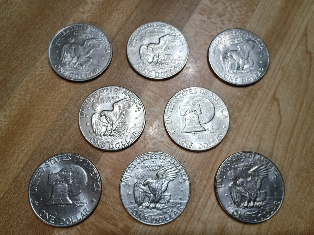 Eisenhower dollar clad-You will receive 1 coin