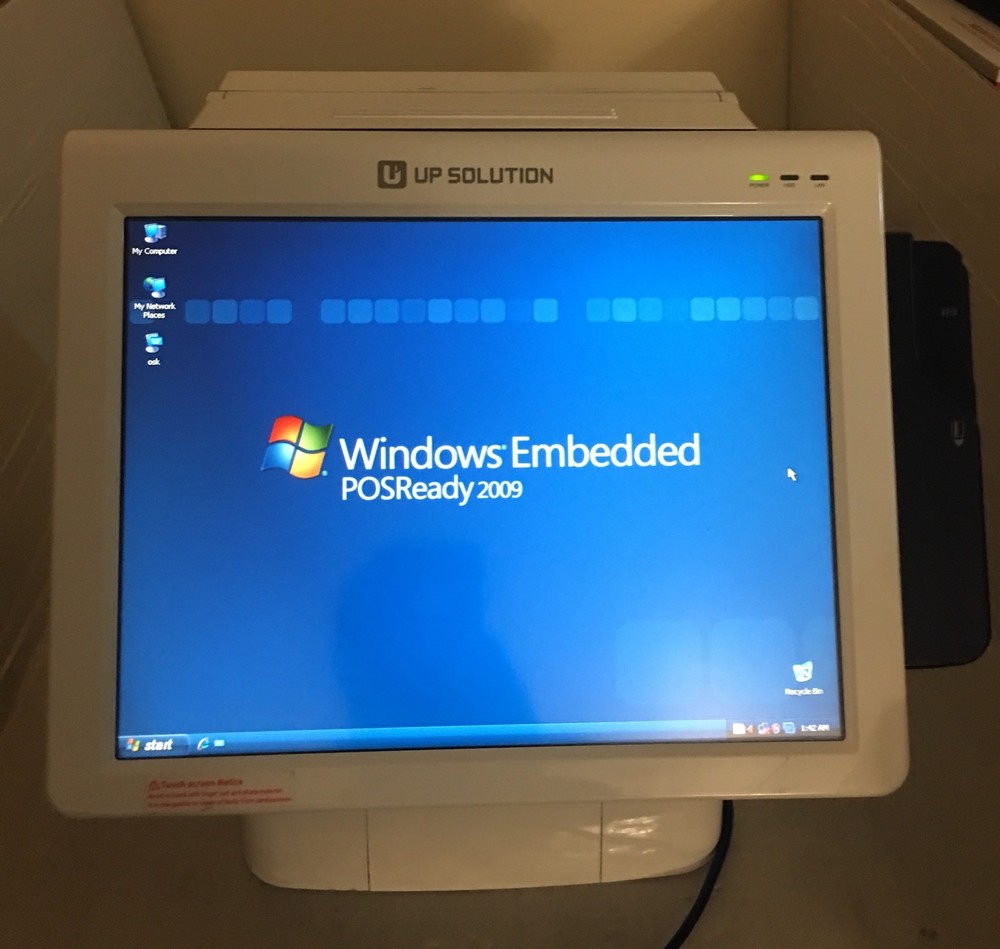 POSBANK  UP 7000 POS SYSTEM 15"