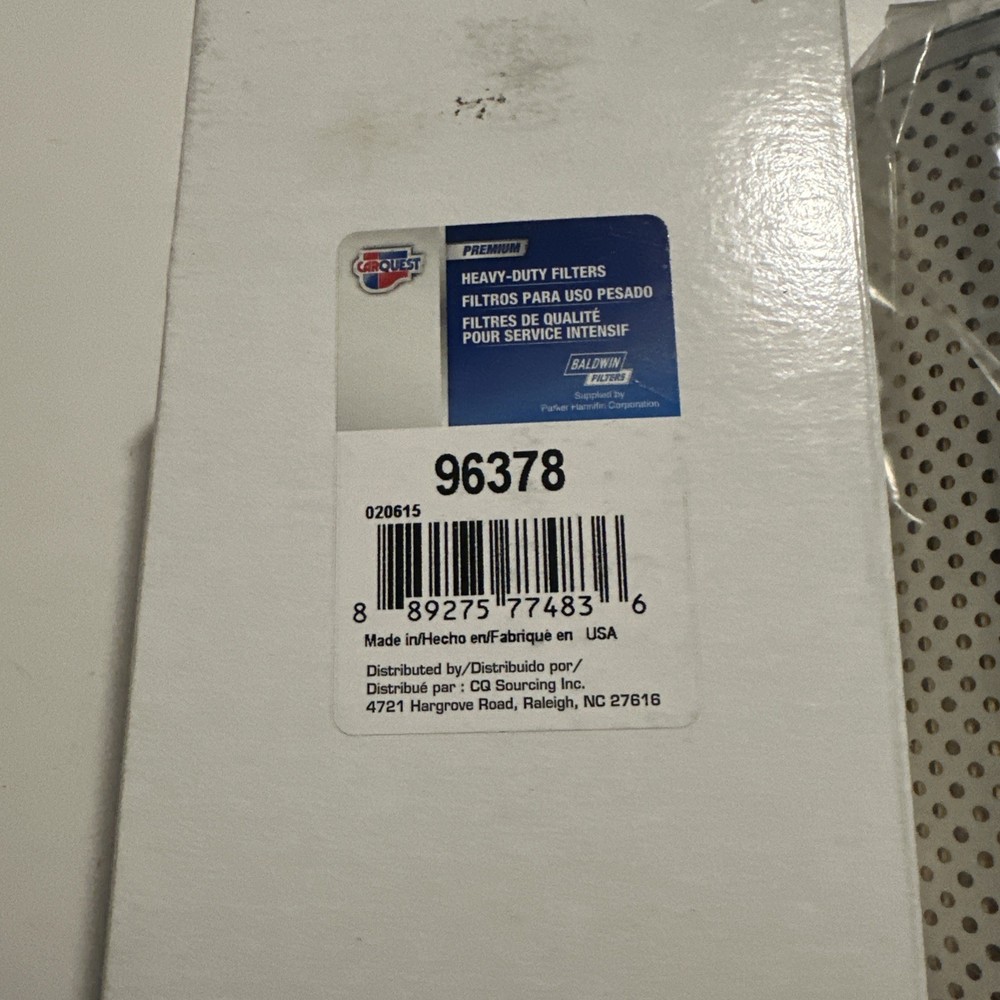 Carquest Premium  Hydraulic Filter 96378