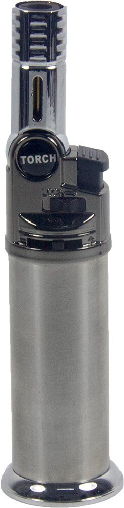 Metal Torch Lighter Adjustable Head Refillable Jet Flame for Cigar BBQ Gift