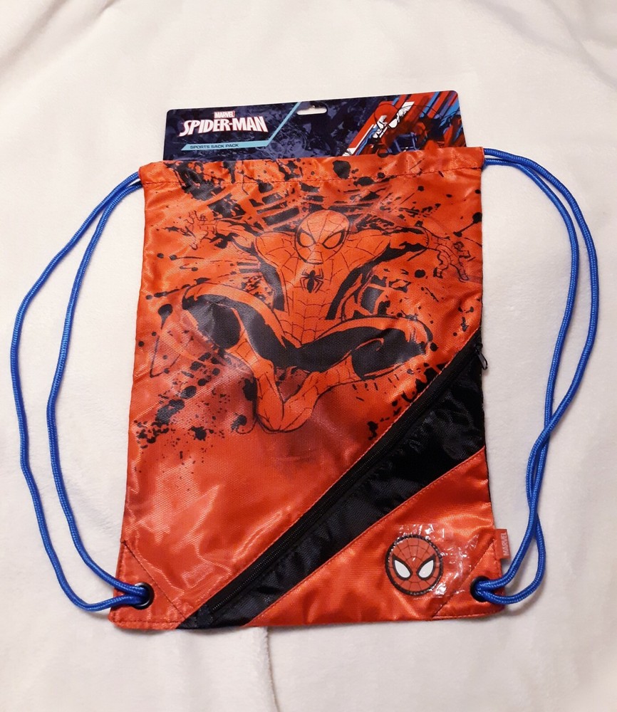 *** NEW - Marvel Spiderman Sports Bag/Backpack ***