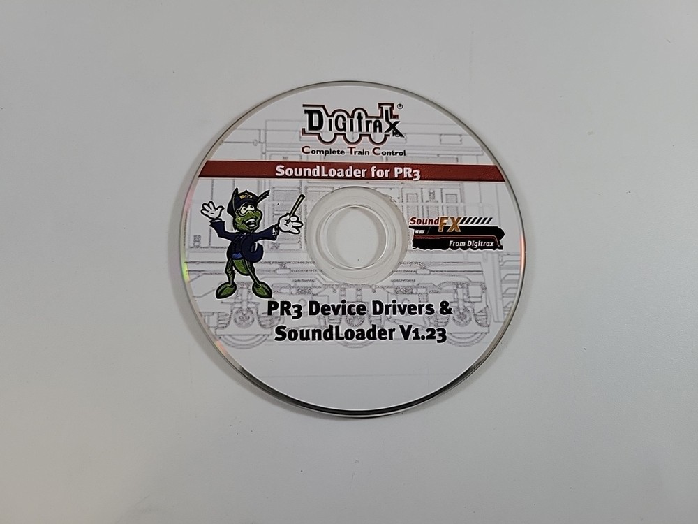 Digitrax PR3 Windows PC Driver Disk CD-ROM