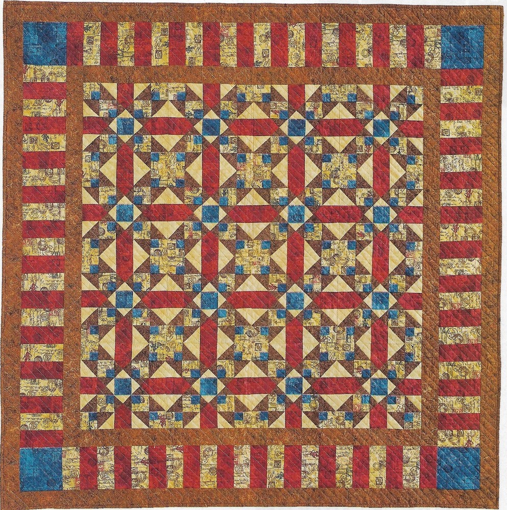 Ride West Quilt quilting pattern instructions