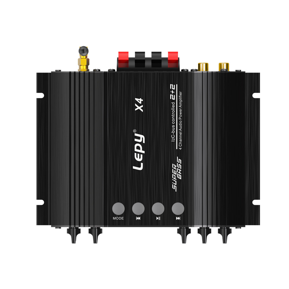 ‌Hi-Fi 240W Multi-Source Amplifier: Bluetooth/Optical/USB/RCA Palm-Sized Design‌