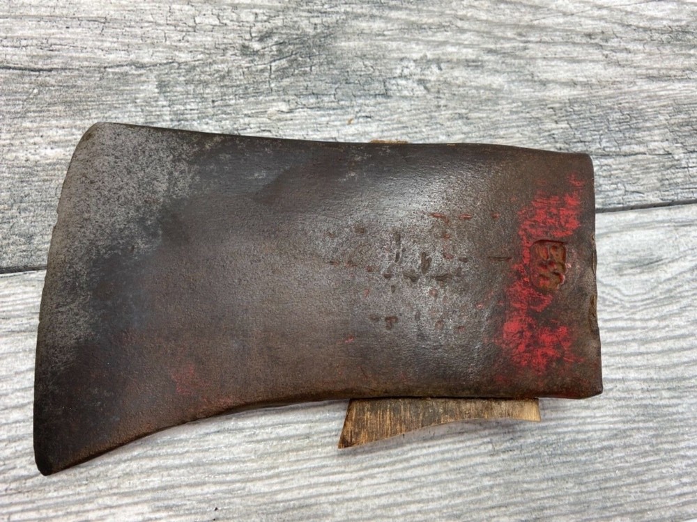 Vintage Council tool Single Bit Axe Head 3.8 lbs
