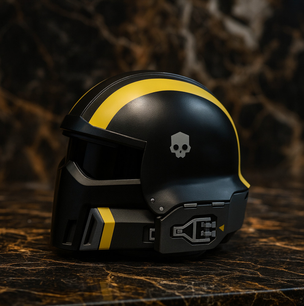 Helldivers B-01 Tactical Helmet Replica - Cosplay Prop