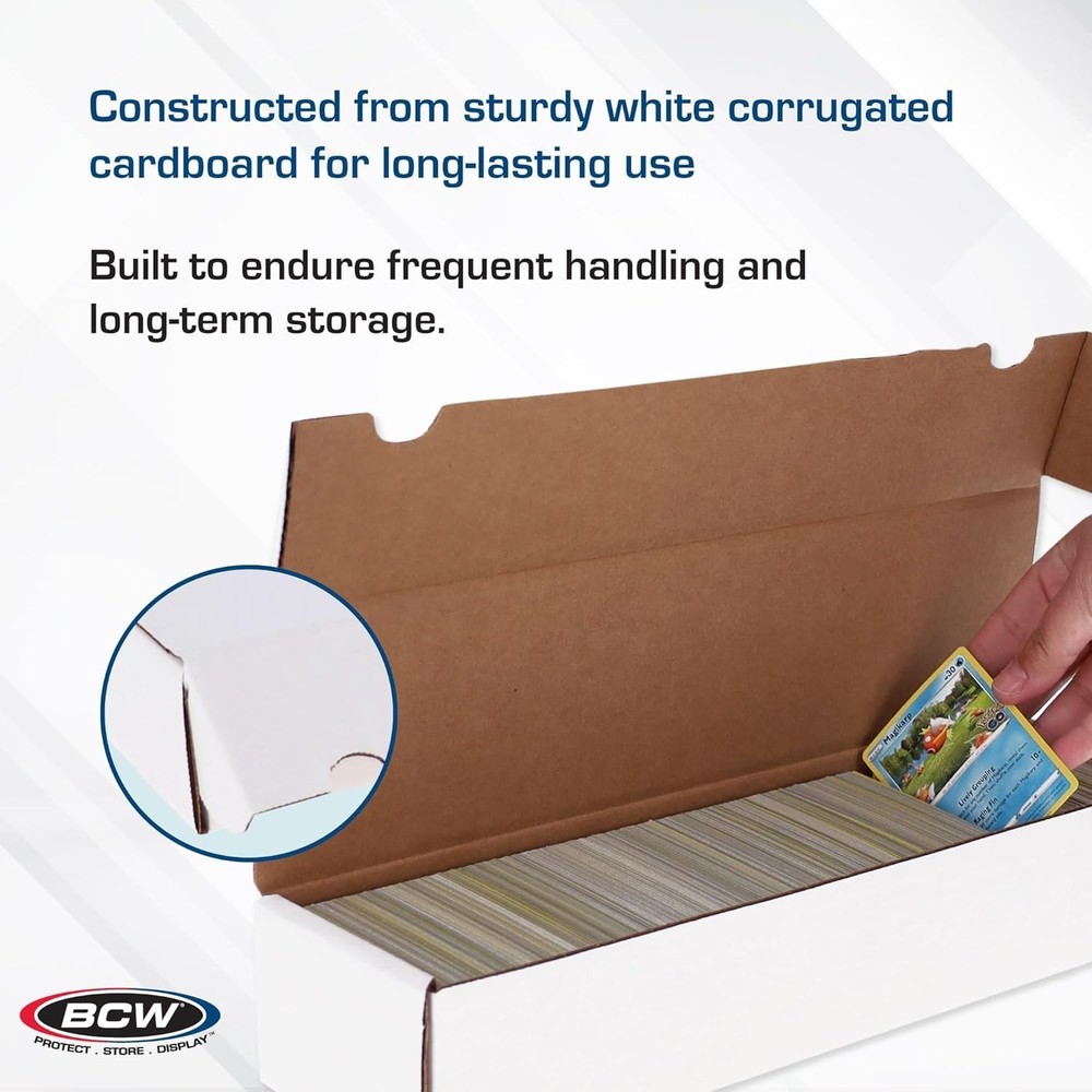 Compact 800ct Trading Card Organizer - 3 Pack for Seamless Storage Solutions