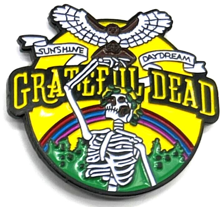 Grateful Dead Sunshine Daydream Lapel Hat Pin