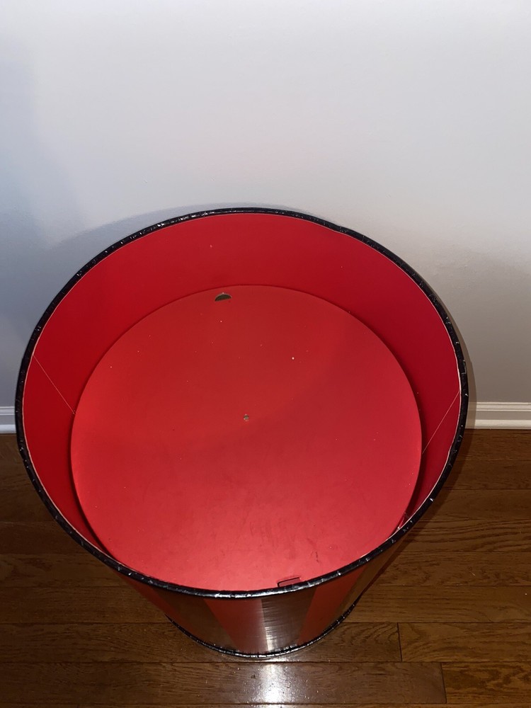 VICTORIA'S SECRET BOX DISPLAY PROPS RED STRIPED
