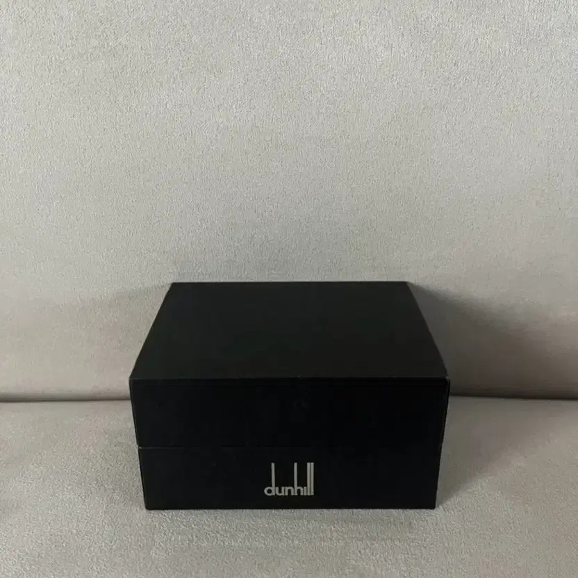 Dunhill Silver Tone Cufflinks New In Box