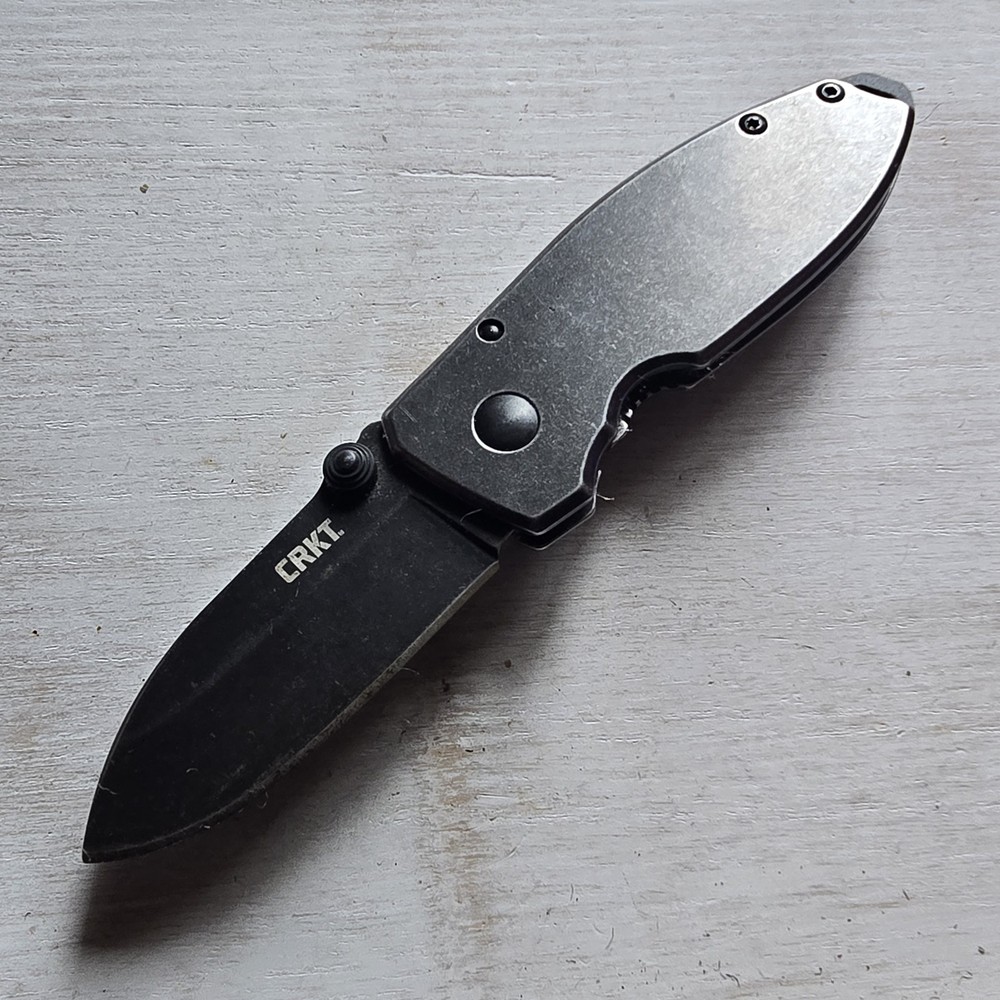 CRKT 2490KS SQUID FRAME LOCK KNIFE PLAIN EDGE BURNLEY DESIGN