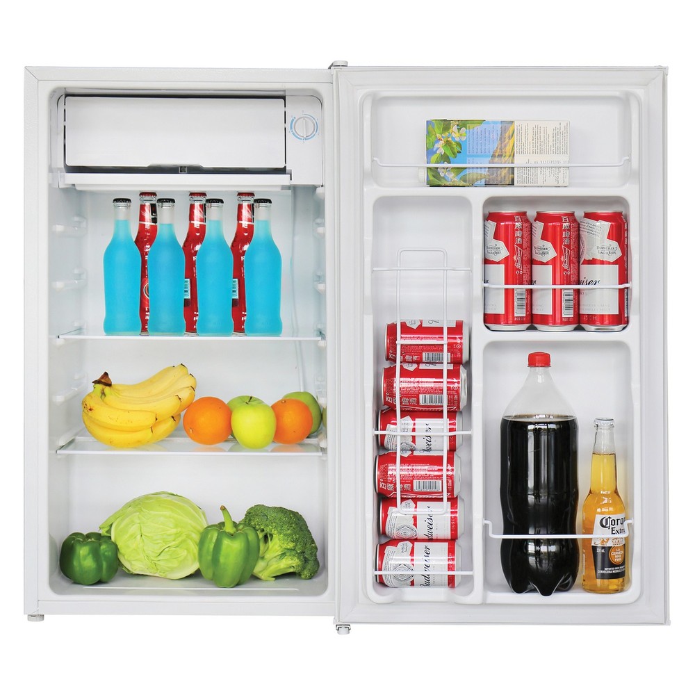 3.2 Cu Ft 65W Eraser-Board Door Compact Fridge