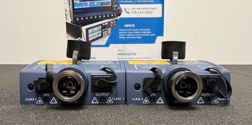 FLUKE NETWORKS DTX-MFM2 MULTI MODE FIBER OPTIC TESTING MODULE SET