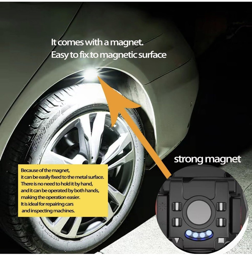 Mini Flashlight Keychain Multifunction Light Screwdriver Bottle Opener Lighter