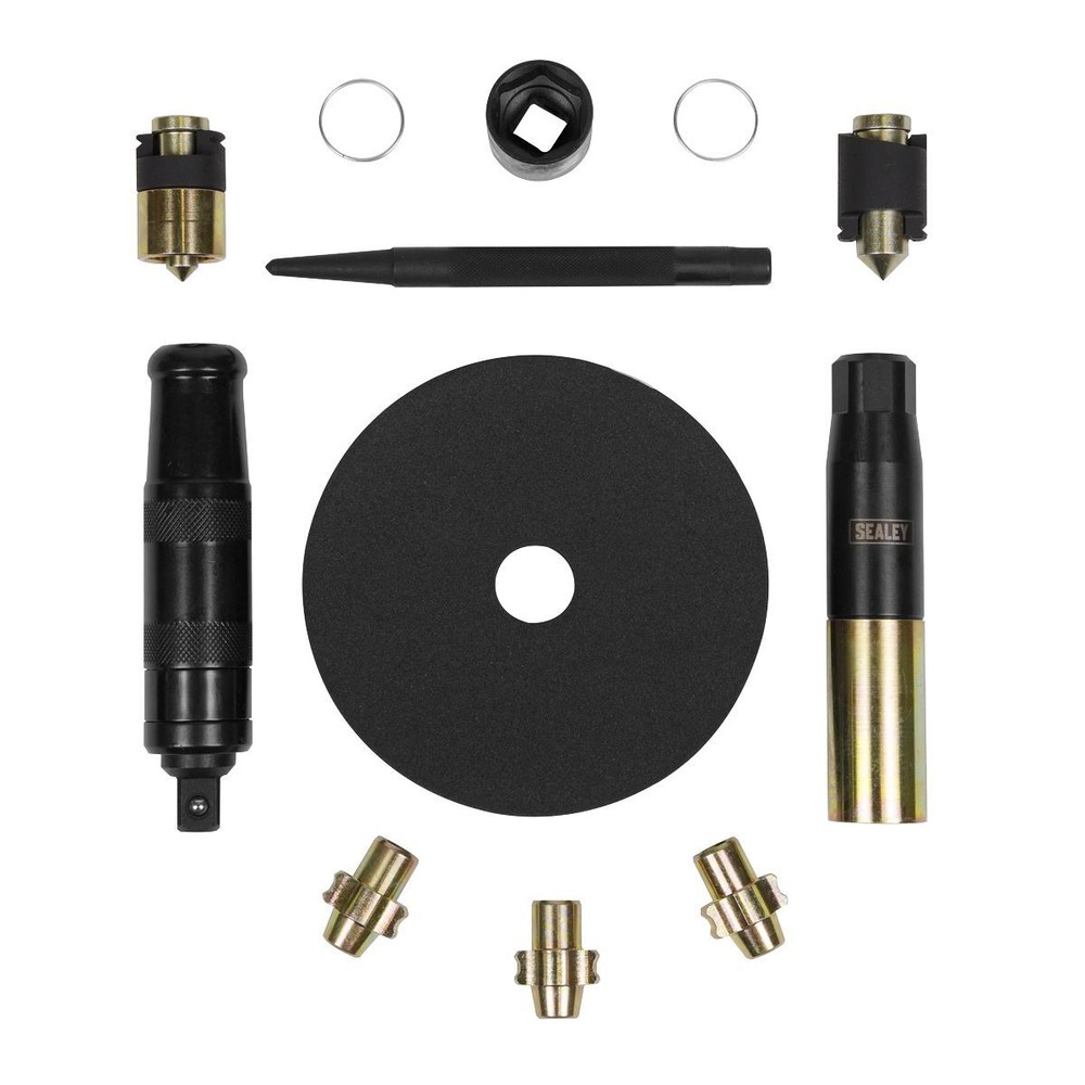 Sealey Master Locking Wheel Nut Removal Set Garage Storage Case