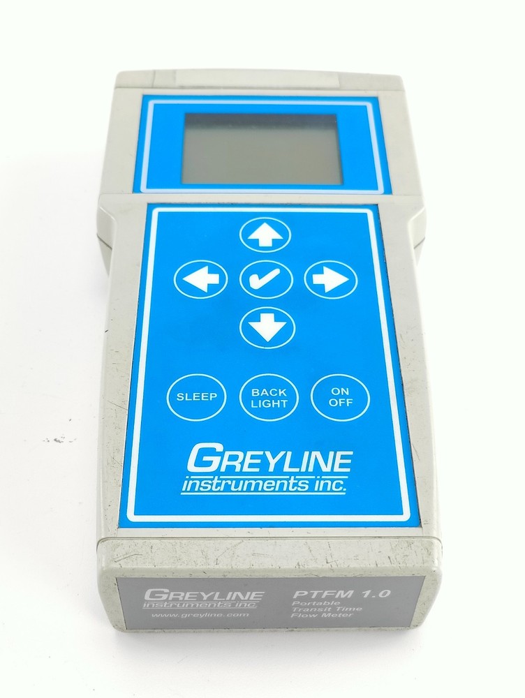 Greyline PTFM 1.0 Transit Time Flow Meter w/case