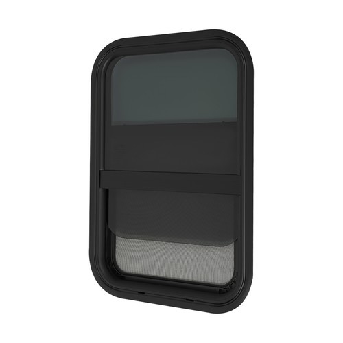 RV Window Slide Window Clip-on Mounting Rectangular Vertical Venting Window