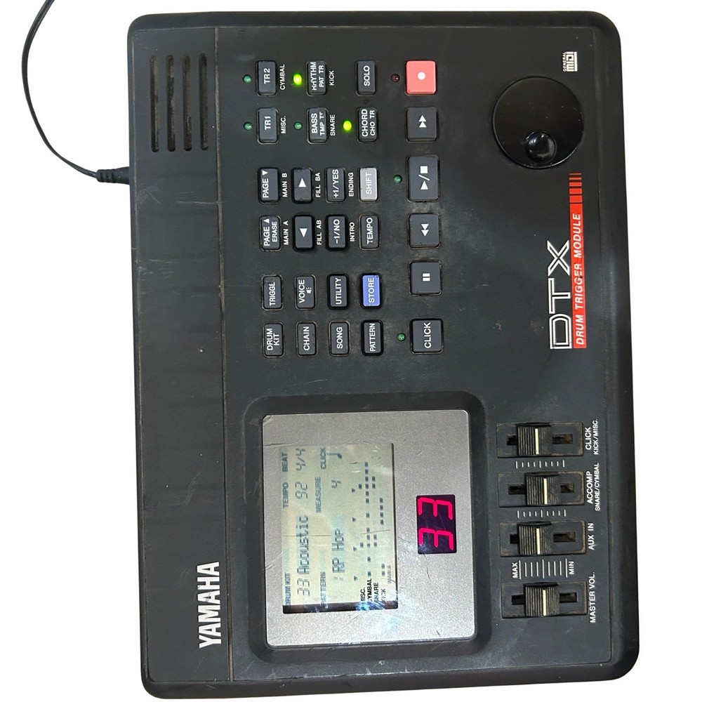 Yamaha DTX Drum Trigger Module Version 2.0 Electronic Drum Brain Tested Working