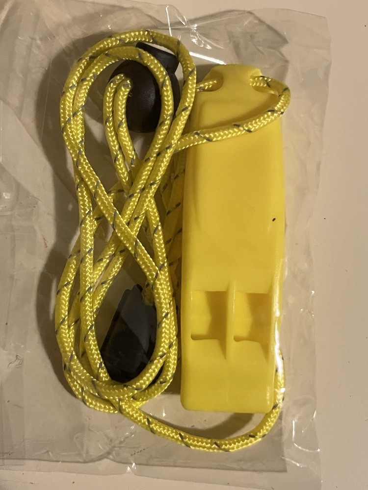 3 Yellow Whistles Clip