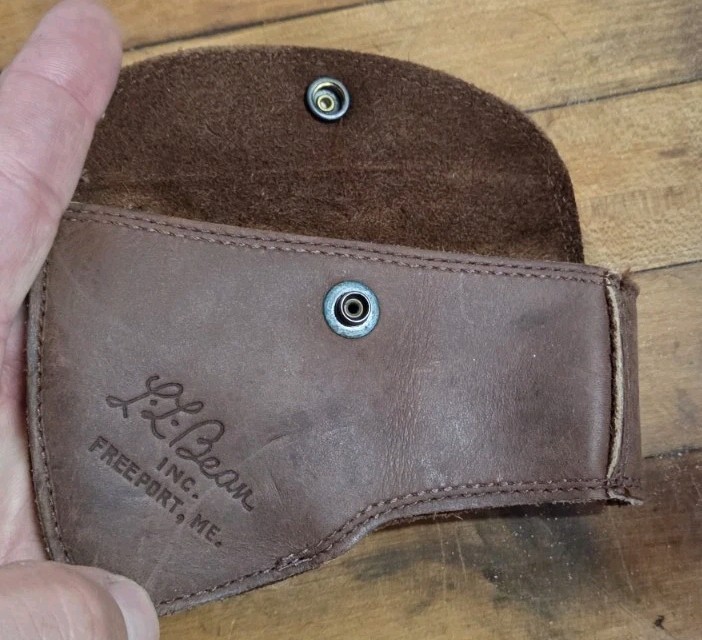 vintage L.L. Bean axe sheath