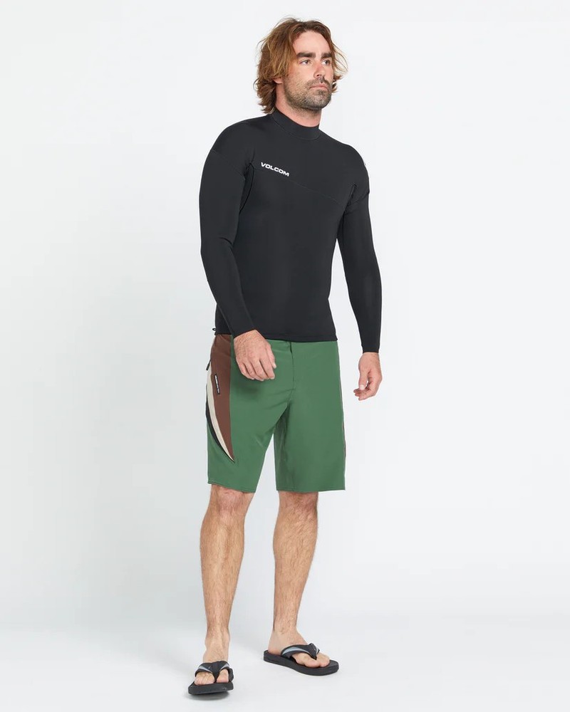 Volcom Modulator 1.5mm Pull Over Wetsuit Jacket - Men's - X-Large / Black
