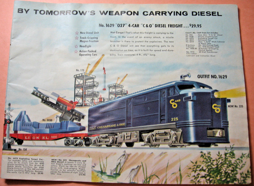 1960 Lionel Model Railroading Catalog (No. 1)
