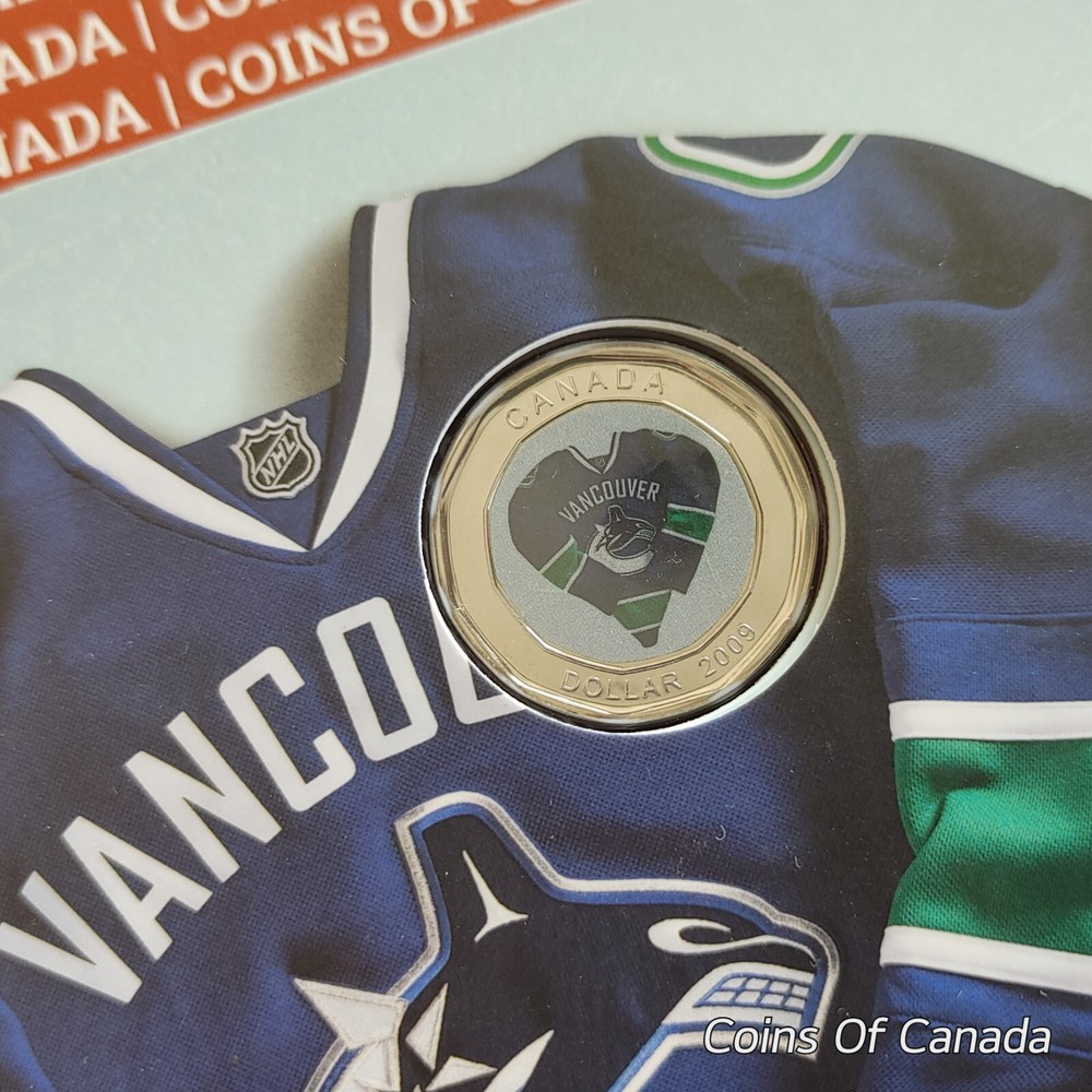 2009 Canada Coin Set - Vancouver Canucks Dollar - Special Edition #coinsofcanada