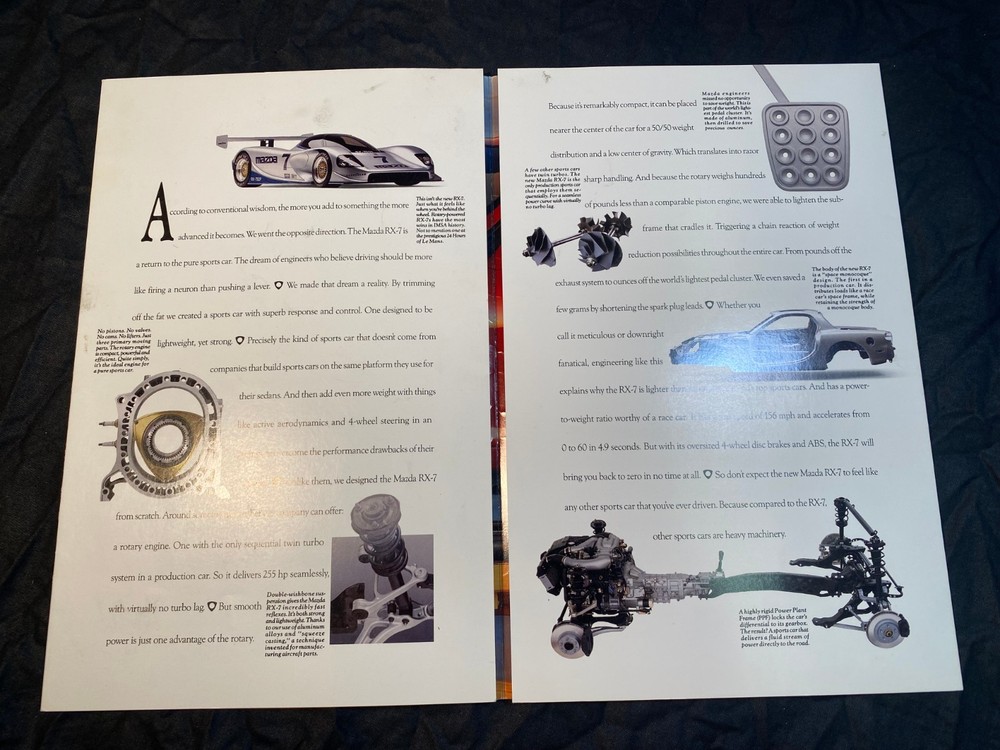 1993 Mazda RX-7 Brochure