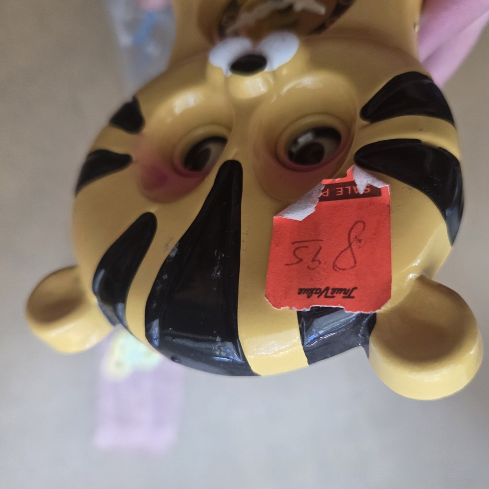 Tiger Linden Moving Eyes Mini Cuckoo Clock