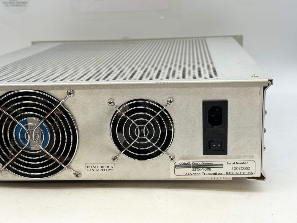 CODAR Ocean Sensors SSTX-100B SeaSonde Transmitter Chassis (Used)