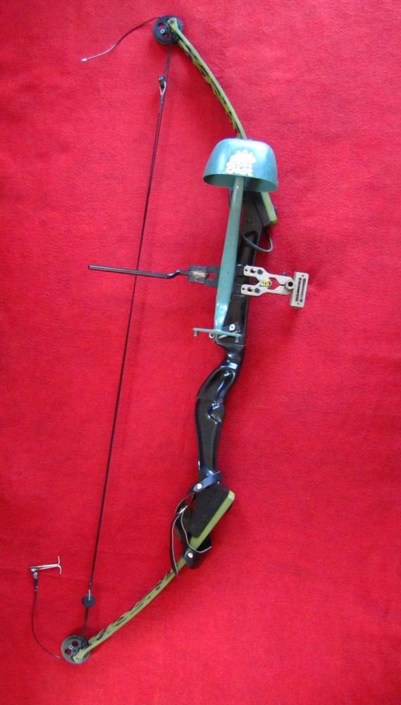 T Star Compound Bow Camo 50" OAL TruGlo Sight, Needs Bowstring