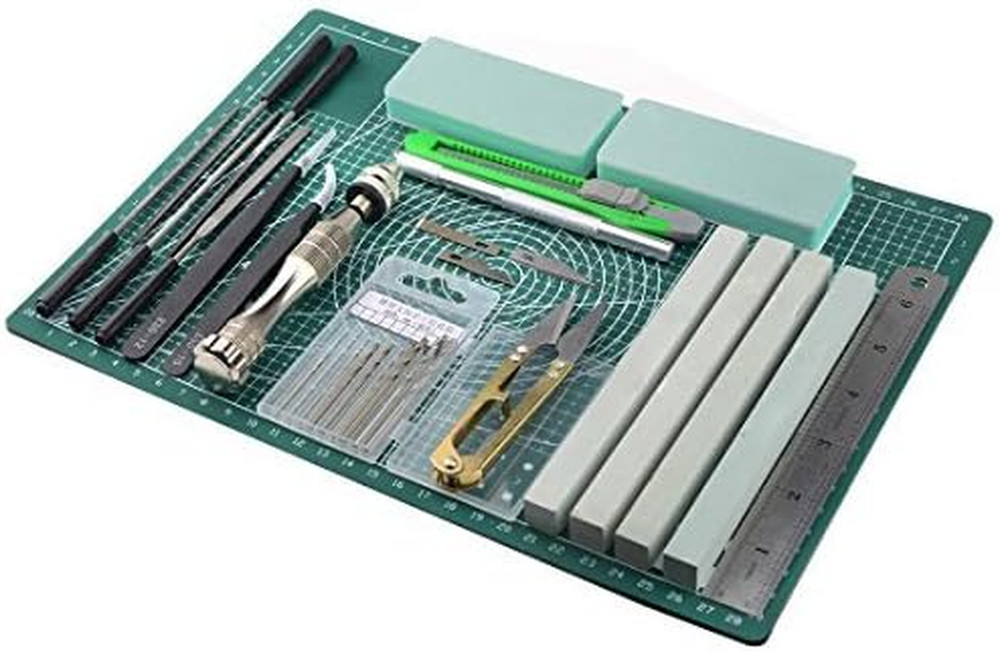 Professional 25 PCS Model Tools Kit Modeler Basic Tools Craft Set Hobby Building