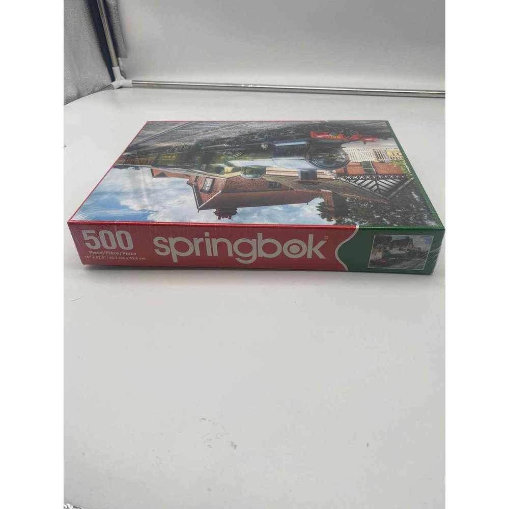 Spring box Sheffield Park Station Jigsaw Puzzle 500 piece