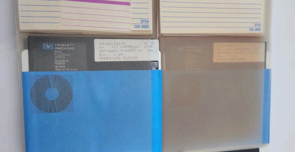 HP 64000 Floppy Disk Set 13 Discs Logic Development System