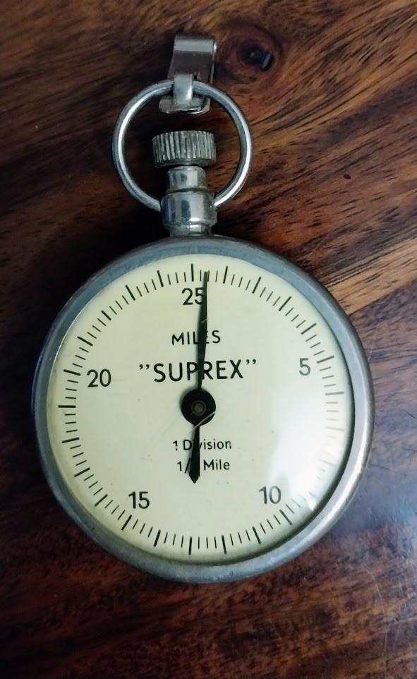 Vintage Miles " Suprex " Pedometer - Untested, Free Shipping