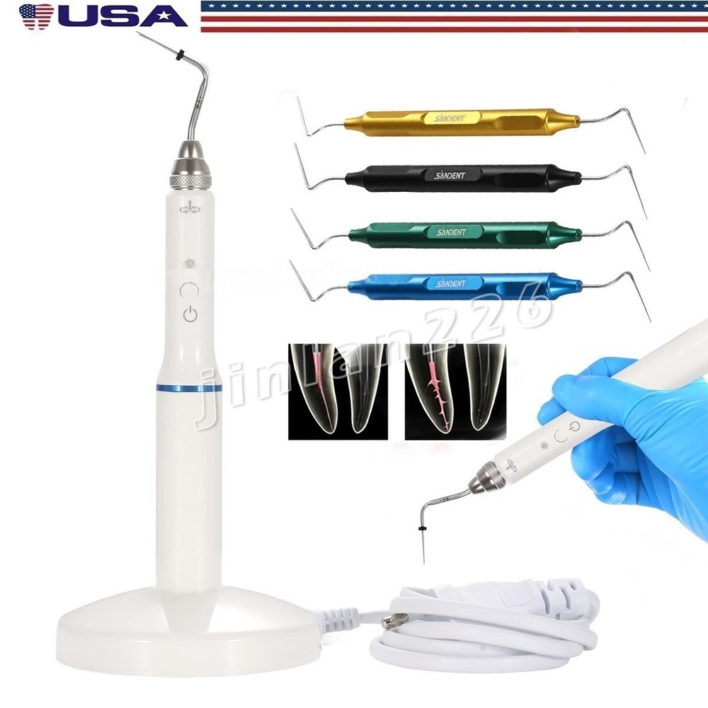 Dental Obturation System Endo Heated Pen/Condenser Gutta Percha Tip Hand Plugger