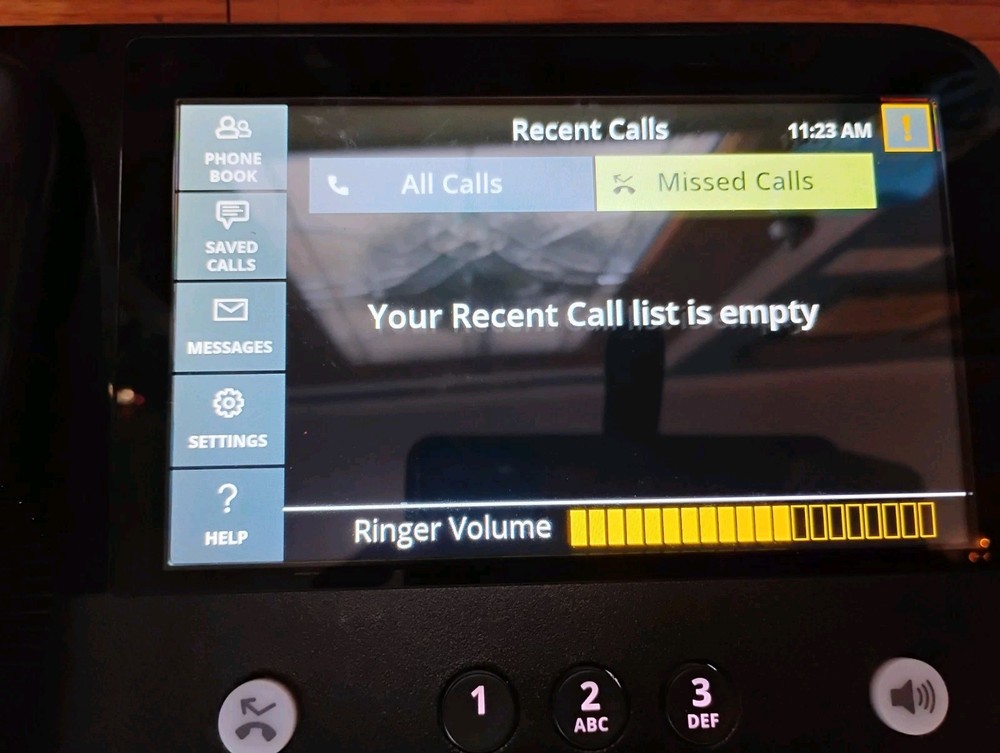 Caption Call 67Tb Hearing Impaired Amplified Touchscreen Captioned Phone, TESTED