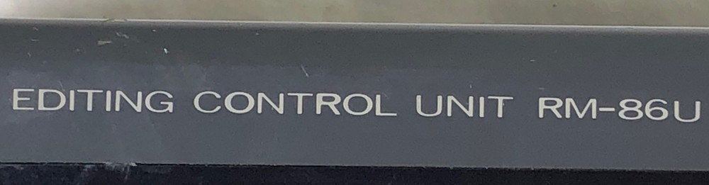 JCV Model RM-G86U Video Editing Controller