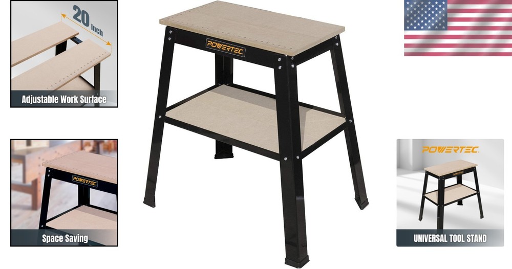 Powertec Universal Tool Stand 500lbs Load Capacity