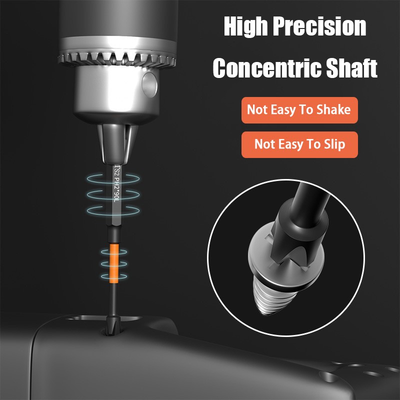 20Pcs PH2 Impact Driver Bit Set Magnetic Phillips Screwdriver Drill Bits Tool